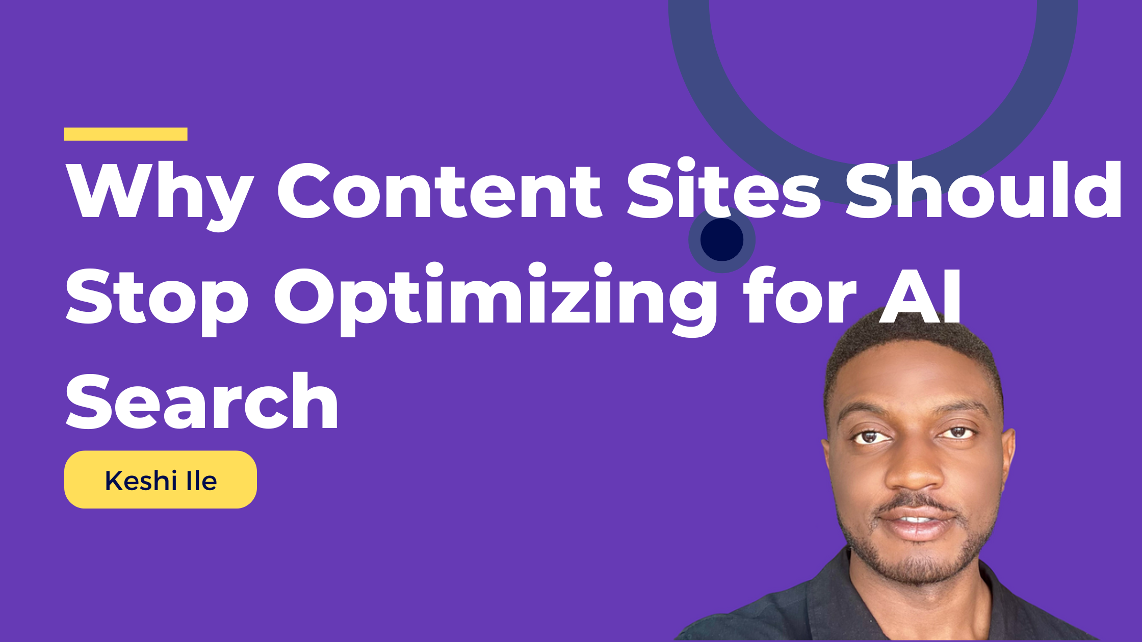 Why Content Sites Should Stop Optimizing for AI Discovery (and What To Do Instead)